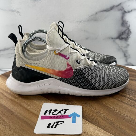 Women’s size 8.5-Nike Free TR 8 942888-008 White Running Training Shoes Sneakers - Picture 3 of 9